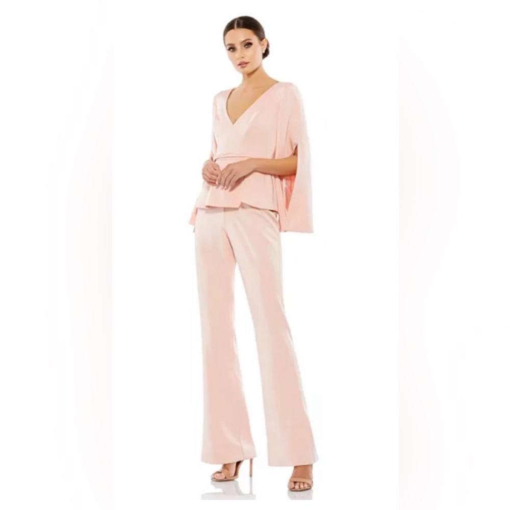 Ieena by Mac Duggal Long Sleeve Pant Suit - Picture 1 of 8